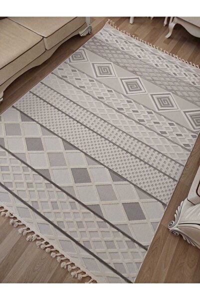 NOVA HALI İskandinav Halı Antialerjik Bukle Halı Bambu Tarz - Salon Halısı