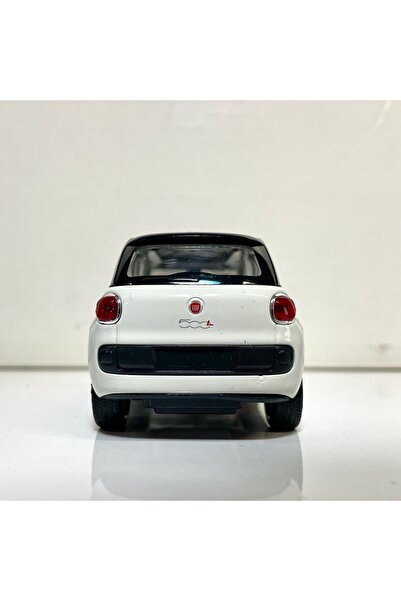 WELLY 2013 Fiat 500L 1/36 Scale Diecast Metal Model Car Toy Car 13cm White