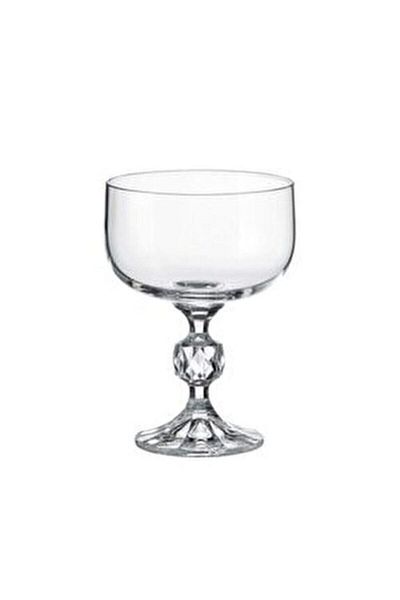 Bohemia Crystalıte 6 Pack Crystal Footed Glass Cup 200 ml