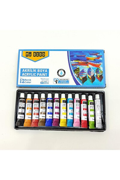 Kelebek Oyuncak My Dido Akrilik Boya 12li Tüp