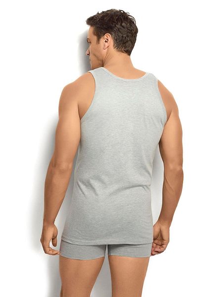 Jiber Men's Gray Strappy Tank Top 3 - Abani Classic Pack