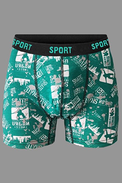 Vien&Karl Férfi mintás 6 részes prémium fésült pamut boxer lycrával