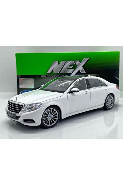 WELLY 1.24 ÖLÇEK WELLY MARKA LİSANSLI MERCEDES BENZ S CLASS BEYAZ RENK