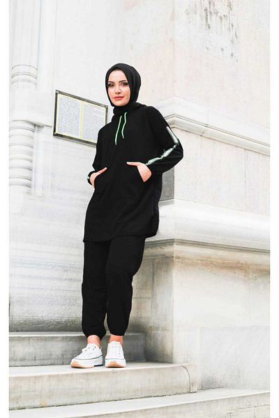 CNG MODA Hijab Tracksuit Set - Oversize Model