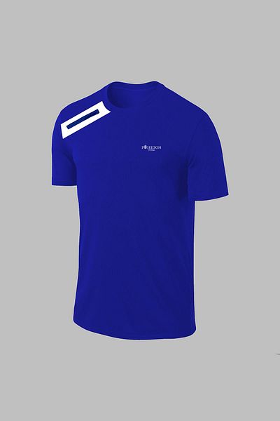 POSEIDON STORM Tricou roșu Dri-Fit pentru bărbați - pentru drumeții și alergare, gât crew, S-3XL