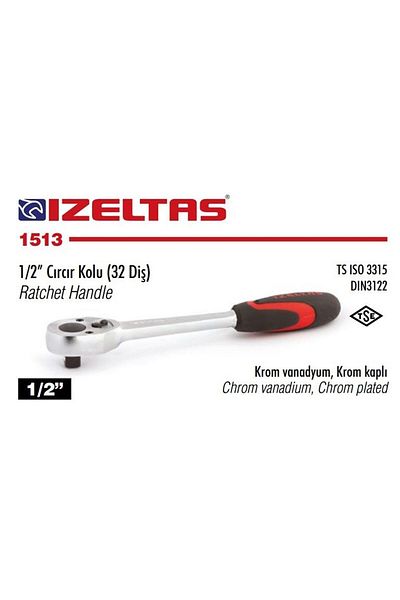 İzeltaş 1/2" Ratchet Handle