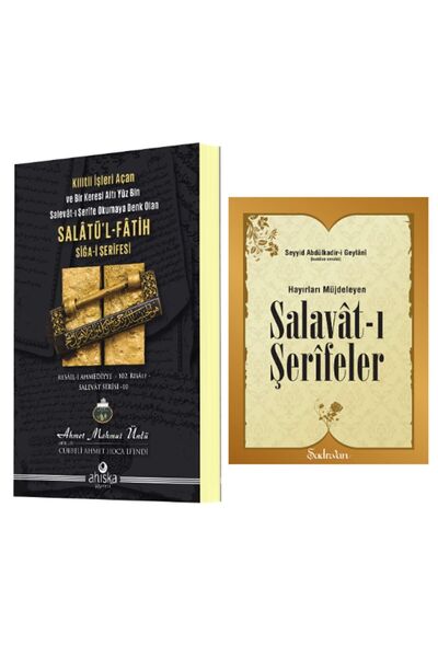Cübbeli Ahmet Hoca Yayıncılık Salatül Fatih Salavatı Şerifeler 2 Kitap