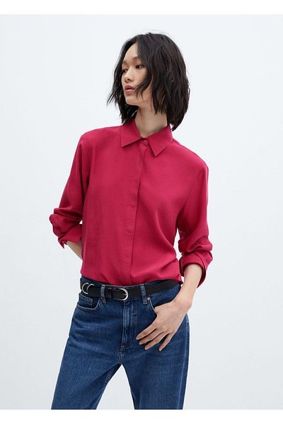 MANGO Woman Cămașă 100% liosel
