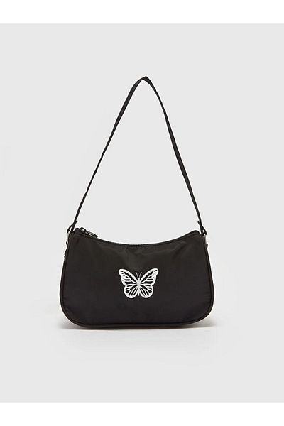LC Waikiki Butterfly Printed Girl's Shoulder Bag