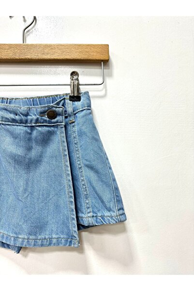 rois kids Kız Çocuk Kot Şort Etek