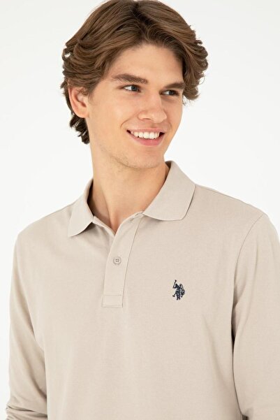 U.S. Polo Assn. يو اس بولو اسن. سويت شيرت بولو للرجال - DMLS