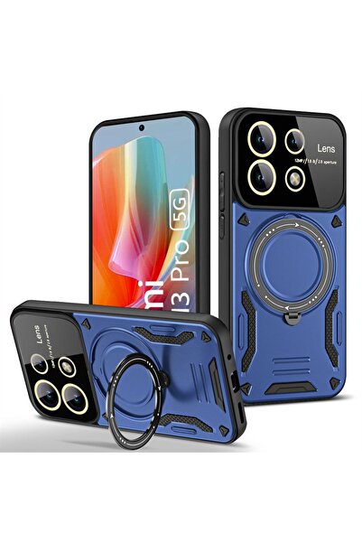 Rivor Redmi Note 13 Pro 5G & Poco X6 5G Uyumlu Kılıf Kamera Korumalı Magsafe ...