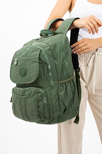 Baginn Srednja škola Ranac - Multi Sa džepovima , Lagan Klinker tkanina, 43*3...