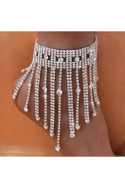 Flaner Paris Aksesuar Cleopatra stone women's anklets