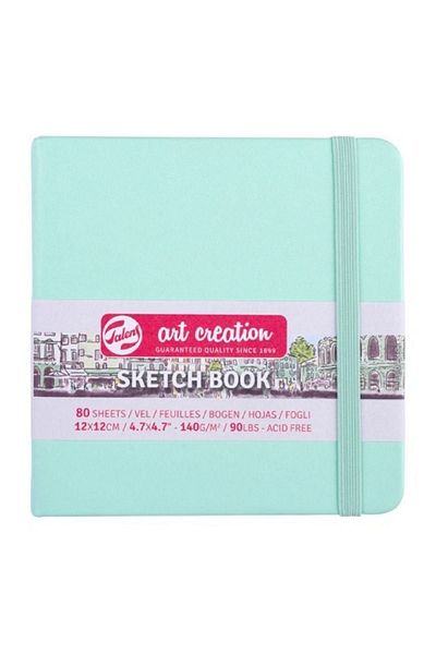 Talens Art Creation Sketch Books Sketchbook 140gr12 X 12 Mint Green