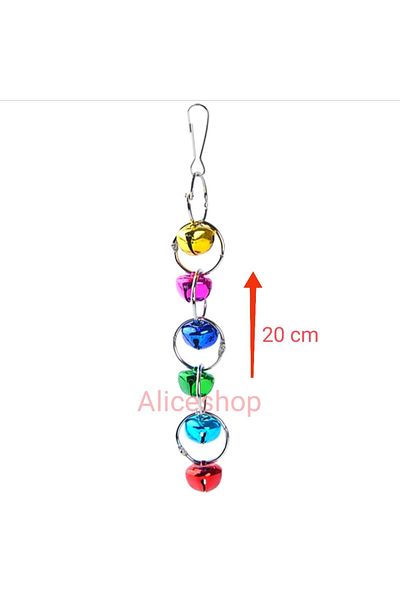 aliceshop Ring Bird Toy with Bell