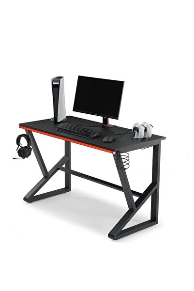 Stepgamer Nax Rgb Ledli Profesyonel Oyuncu Masası Siyah