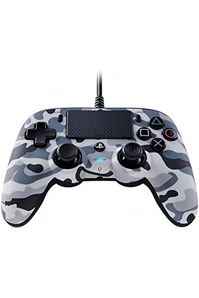 Nacon Wired Compact Controller for PlayStation 4 - Oamo Gray