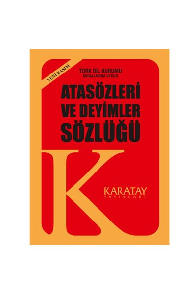 Genel Markalar Atasözleri Ve Deyimler Sözlüğü 1.hm Plastik Kapak-sarı