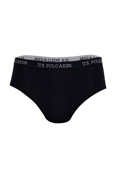 U.S. Polo Assn. Bumbac Alb - Fuchsia - Albastru Marin 3 Piese Pantaloni Chiloți