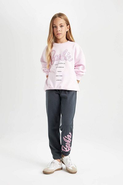 DeFacto Dfc - Girls Barbie Jogger Sweatpants
