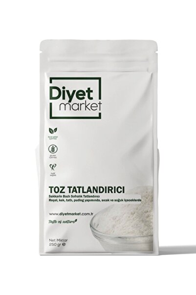 DİYET MARKET Toz Tatlandırıcı 250gr