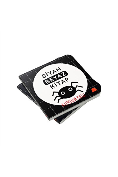 Kumdan Kale Yayınları Siyah-Beyaz Kitap 0-2 yaş Sert Sayfalı