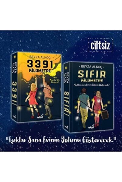 İndigo Kitap 3391 Km - Sıfır Kilometre - 2 Kitap Set