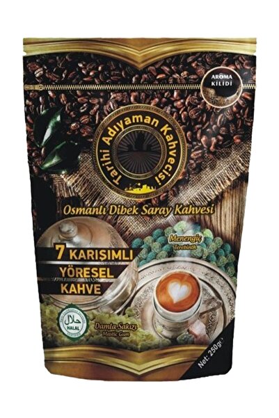Genel Markalar 7 Karışımlı Osmanlı Dibek Saray Kahvesi Damla Sakızlı 250 gr