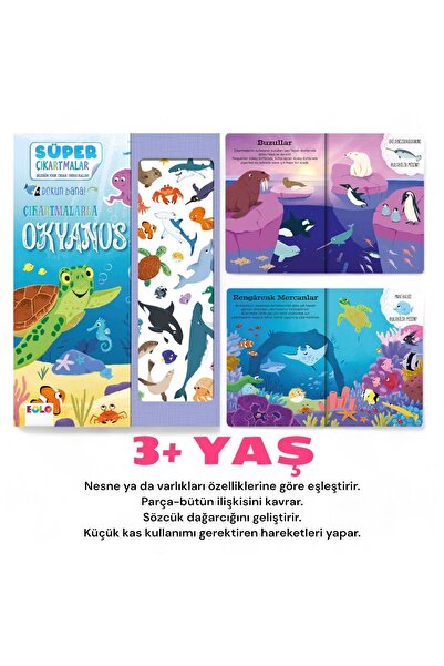 Genel Markalar Çıkartmalarla Okyanus Süper Çıkartmalar Dokun Bana!