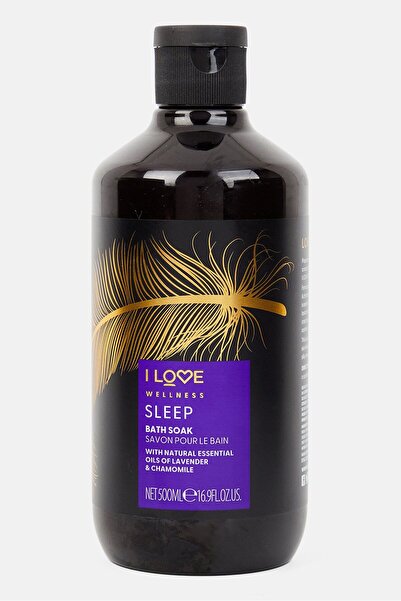 I Love Sleep Bath Soak 500 ml, Black