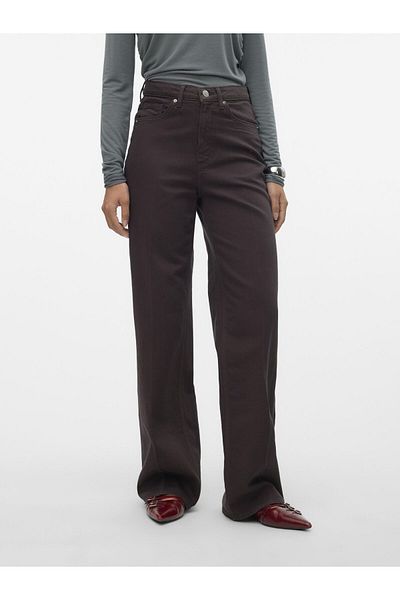 Vero Moda Weit geschnitten VMTESSA Hohe Taille Weiter Beinschnitt Jeans