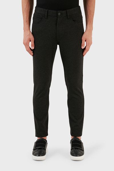 Emporio Armani بنطلون جيب بقصة ضيقة بخصر عادي للرجال H41PJ5 E1613 632