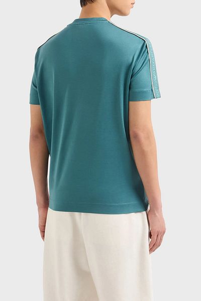 Emporio Armani Мъжка тениска с кръгло деколте, стандартна кройка, тениска 3D1TD3 1JUVZ 0779