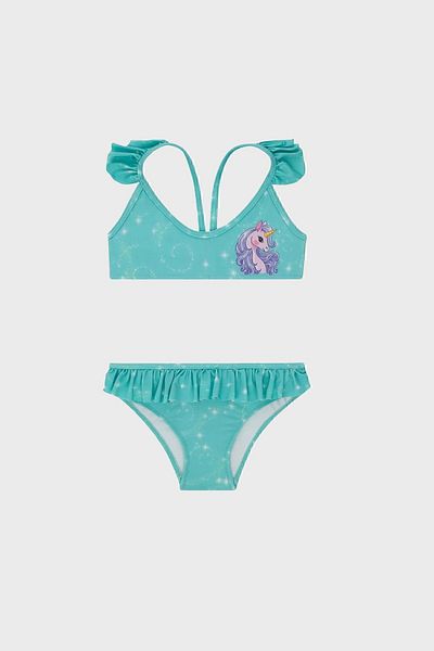 SLIPSTOP Bellissima Frilly Easy Drying Uv Protection Bikini Girls Bikini Sb 2312000109