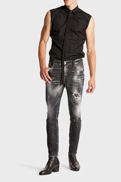 DSquared2 Men'sSkinyFitJeans- Stretch CottonJeansPants S71lb1373 S30503 900