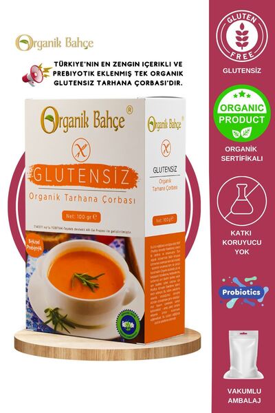 Organik Bahçe Organik Glutensiz Tarhana Çorbası 100 gr
