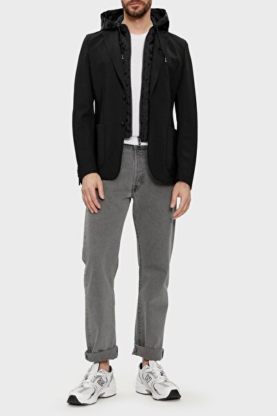 BOSS Çıkarılabilir İç Kapüşonlu Slim Fit Ceket Erkek CEKET 50509529 001
