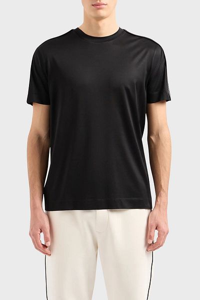Emporio Armani Tricou cu decolteu rotund Regular Fit Tricou bărbați 3D1TD3 1JUVZ 0999