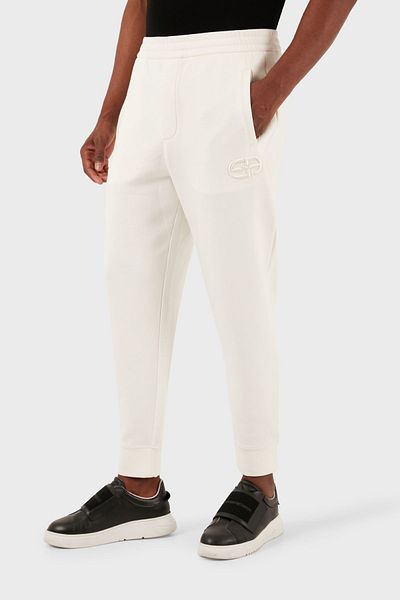 Emporio Armani Βαμβακερό Regular Fit Jogger Αθλητικό Παντελόνι Ανδρικό ΠΑΝΤΕΛΟΝΙ 8N1PT0 1JHSZ 0101