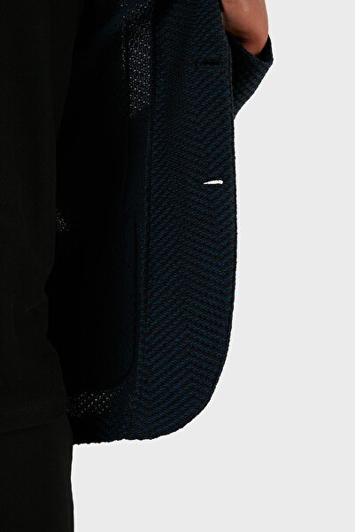 Emporio Armani % 100 Yün Blazer Ceket Erkek CEKET H41G51 E1D06 919