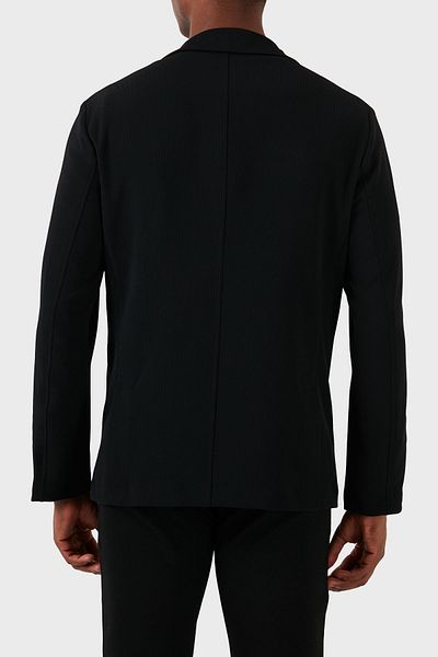 Emporio Armani سترة رياضية بقلنسوة بقصة عادية للرجال 3D1G73 1NPQZ 0999