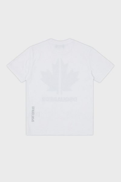 DSquared2 Tricou pentru copii din bumbac cu decolteu - DQ0028 D004G