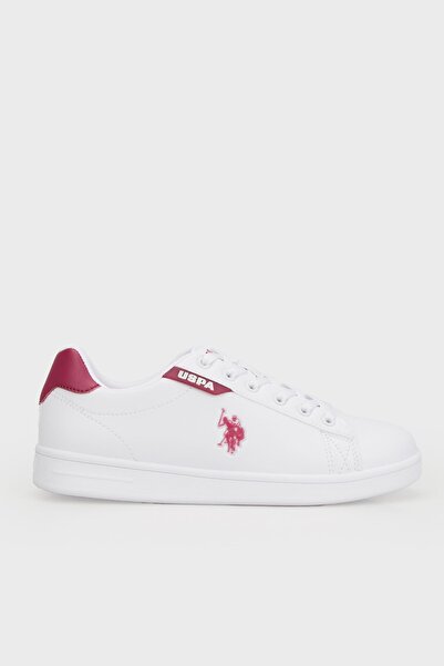 U.S. Polo Assn. Adidași albi pentru copii