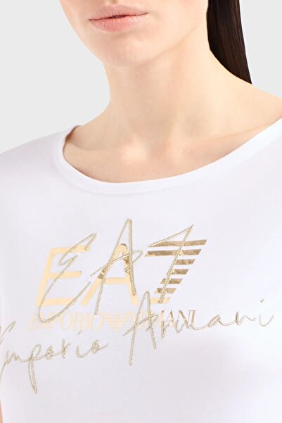 EA7 Велосипедна сорочка з бавовняної тканини - Regular Fit TSHIRT 3DTT26 TJFKZ 0101