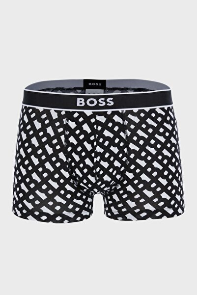BOSS Desenli Streç Pamuklu Konforlu Boxer Erkek Boxer 50479053 002