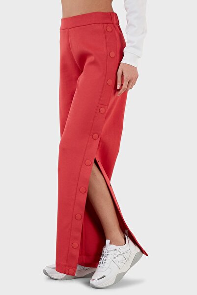 Emporio Armani Regular Fit Elastic Waist Band Closable Slit Trousers Women's Trousers 3l2p6c 2