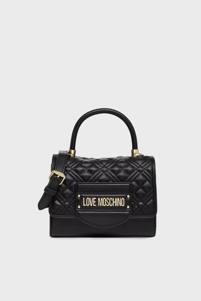 Love Moschino Logo Bag with Chain Strap - Detachable Model Jc4055Pp1Ila0000