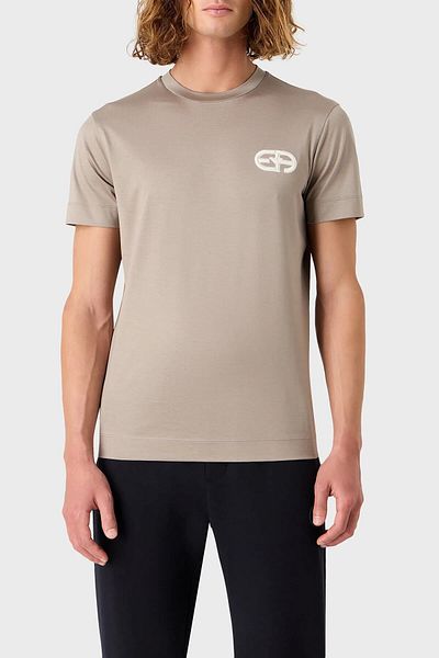 Emporio Armani Μπλουζάκι με κανονική εφαρμογή Crew λαιμόκοψη Ανδρικό μπλουζάκι 8N1TF5 1JUVZ 0643