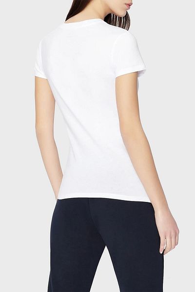 Armani Exchange V Neck 100% Cotton Regular Fit T Shirt T Shirt 8nyt81 Yjg3z 1000
